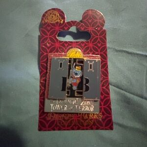 Disney Parks Stitch on the Tower of Terror - Moveable Doors - Pin